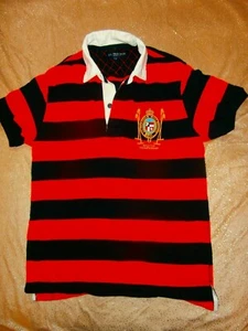 US POLO ASSN UNISEX Informal RUGBY Camisa Polo TOP Auténtica ROPA VAQUERA ORIGINAL - Imagen 1 de 5