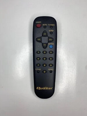 Quasar EUR501344 TV Remote OEM for CT13R14U CT13R23U CT2011SV CT2032SU NWX7650.. - Image 1 of 3