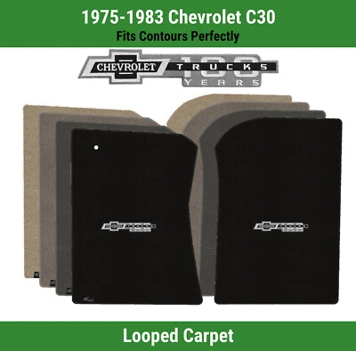 Alfombrillas delanteras Lloyd Classic Loop para Chevy C30 75-83 con Chevy Trucks Centennial Foto 1 de 4