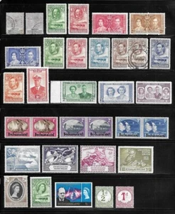 Collection of Old Stamps from Bechuanaland - Picture 1 of 1