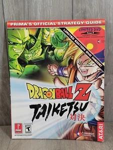 Dragonball Z Taiketsu Prima Strategy Guide GBA Game Boy Advance No DVD - Picture 1 of 4