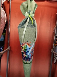Genähte/Stoff Schultüte "Joda/ Star Wars" Unikat Größe 70cm - Bild 1 von 6