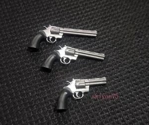 Juego de 3 piezas de pistola de arma de pitón modelo juguete escala 1/12 para accesorio de figura de acción de 6" - Imagen 1 de 13