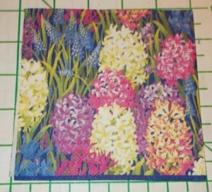 Due tovaglioli da cocktail decorativi per decoupage "Melodie di Giacinto" - Foto 1 di 5