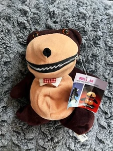 Gadzooks Zippersnappers 1981 Bull/Bear Sitzsack Reversible Vintage Neu Mit Etikett - Bild 1 von 13