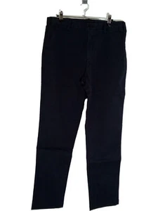 Alphatauri Navy Chino ATA PARO V5 Trousers Men's Size L - NEW - Picture 1 of 5
