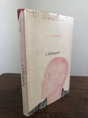 E.E Cummings-a bibliography (1960) George J Firmage Wesleyan 1st Edition - Image 1 of 4