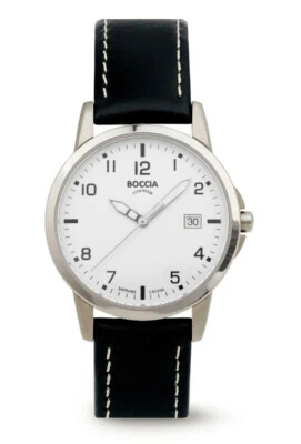 Orologio Da Uomo Boccia Titanium 3625-02 Titanio Vetro Zaffiro Ø36mm - Immagine 1 di 2