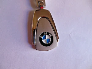 Logo BMW ** Portachiavi ** Metallo Cromato * Spedizione Gratuita - Foto 1 di 4