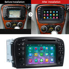7" Car GPS Navigation WiFi BT 4+64G For Benz SL R230 SL350 SL500 SL55 SL600 SL65