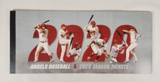 Mike Trout Ohtani Los Angeles Angeles 2020 Season Tickets Complete Unused Stubs