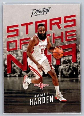 2017 Panini Prestige Stars of the NBA #4 James Harden Houston Rockets - Image 1 of 2