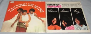 THE SUPREMES; 2 UK 1st Press LP Lot; SING MOTOWN (Sealed); MORE HITS BY (Shrink) - Picture 1 of 9