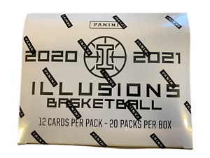 2020-21 PANINI ILLUSIONS BASKETBALL NBA SEALED BOX 20 CELLO VALUE FAT PACK