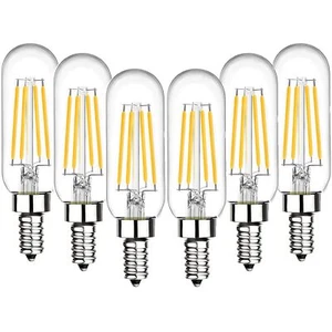 SHUWDKAR 12 Volt LED Candelabra bulbs E12 Base 4W Warm White 2700K 40W Incand... - Picture 1 of 7