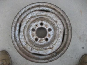 1949 1950 1951 1952 1953 1954 1955 CADILLAC STEEL RIMS 15"x6" BOLT PATTERN 5"x5" - Picture 1 of 16