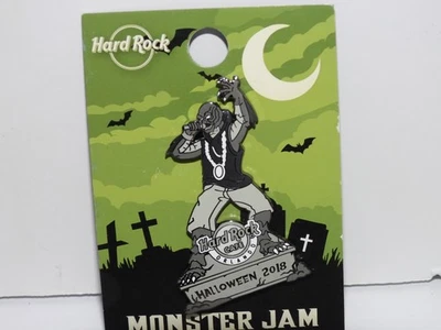 PIN HALLOWEEN HARD ROCK CAFÉ CRIATURE FROM THE BLACK LAGOON MONSTER JAM 2018 NUEVO Foto 1 de 2