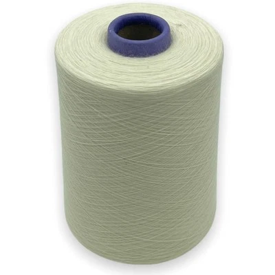 WOLLE HALLE (15,87€/kg) Rohweiss 500gr. Schurwolle Merino / Polyamid - 17,5 Mikron