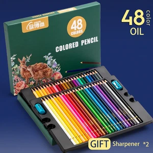Matite Colorate Professionali per Disegno,Set Acquerello 48/72/120/150/200Colori - Foto 1 di 12