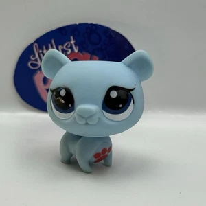 POLAR BEAR #3519 - Authentic Littlest Pet Shop - Hasbro LPS - Picture 1 of 4