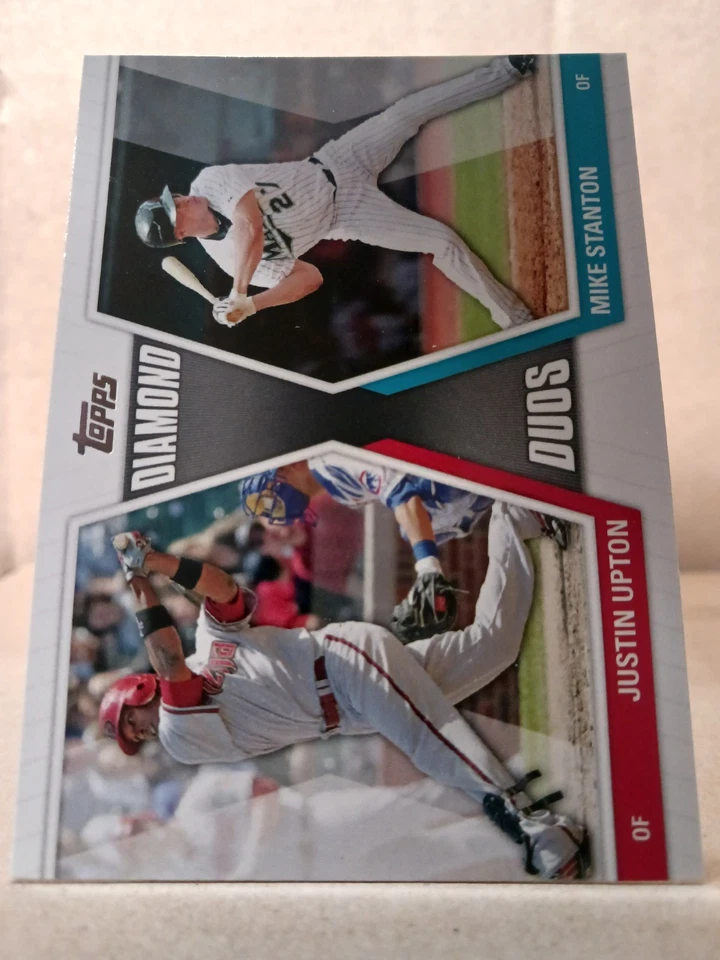 2011 Topps серии 1 бейсбол Upton, J / Stanton, M # DD-US DIAMOND DUOS - Изображение 1 из 1