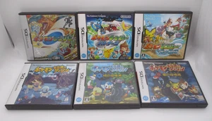 Nintendo DS Pokémon Ranger 3Games & Pokemon Fushigi no Dungeon 3Games 6pcs Japan - Picture 1 of 13