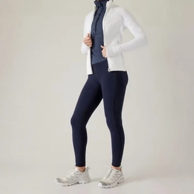 {Athleta} «Высота тайник туго Polartech Powerstretch» синий узкие леггинсы XS - Изображение 1 из 4