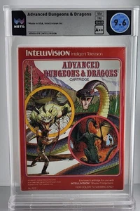 Advanced Dungeons & Dragons - Intellivision 1982 - Graded WATA 9.6 A++ SEALED - Picture 1 of 2