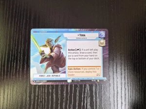 Star Wars Unlimited - Yoda - Sensing Darkness #279 - Hyperspace - Picture 1 of 2