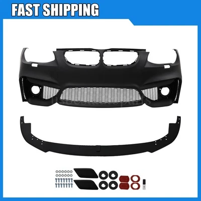 Front Bumper Cover W/O PDC Sensor Body Kit For BMW 3-Series E92 E93 2010-2013 Foto 1 de 4