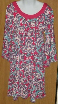 J. Khaki JK Girls Medium (8/10) Mod Retro Polyester Spandex Dress - Image 1 of 4