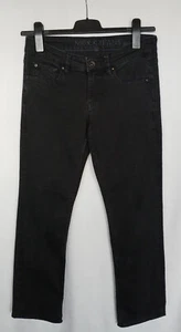 MEXX Jeans Hose Straight Gr. 38 (29) schwarz denim g e k ü r z t - Bild 1 von 4