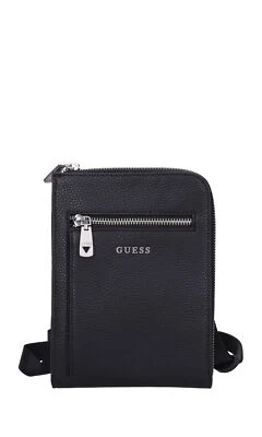 HMRIVIP3323 Borse a spalla o tracolla GUESS Uomo Nero BF0259_GUES - Imagen 1 de 3