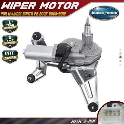 Rear Side Windshield Wiper Motor for Hyundai Santa Fe 2007-2012 Sport Utility - Image 1 of 4