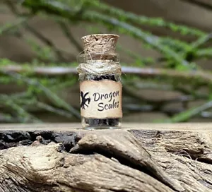Casa de muñecas miniatura, tarro de poción, hada 1/12, Halloween, bruja, mago, dragón - Imagen 1 de 7