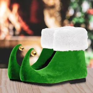 Elf Shoes Adorable Comfortable Elf Slippers for Christmas Halloween Festive - Picture 1 of 44