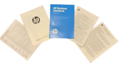HP Buisness Notebook Accessories Setup Instalation Instructions Manuels - Image 1 of 4
