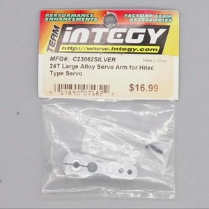 Integy C23062SILVER 24T Large Alloy Servo Arm for Hitec Type SERVO - Bild 1 von 1
