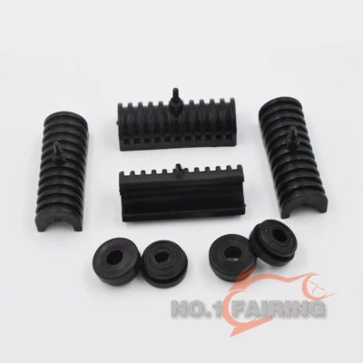 8x Rubber Cushions Grommets fit for Harley-Davidson Saddlebag Road King 90764-93 - Image 1 of 3