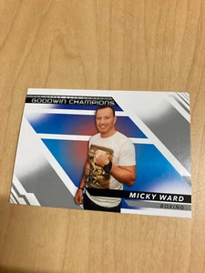 2022 UD Goodwin Champions Base Horizontal Micky Ward Boxing #96 - Picture 1 of 4