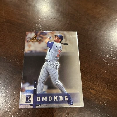 1998 Pinnacle Plus - #161 Jim Edmonds - Image 1 of 2