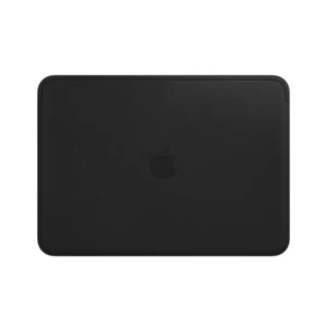 Genuine Brand New Apple Macbook 16" Leather Sleeve Black - Picture 1 of 3