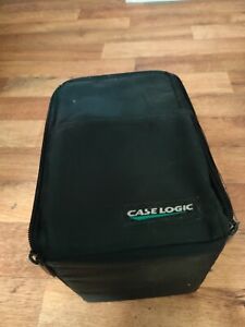 Case Logic 15-CD Carrying Hard Shell Storage Case w/ Pocket Black