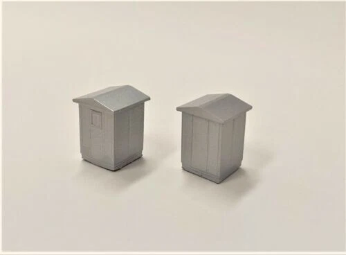 ROMANA MODELLI 50070 Garitta Blocco Automatico Argento delle FS conf. 2 pezzi - Immagine 1 di 1