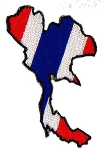 Patch écusson patche Thaïlande Muang Thai pays thermo adhésif  - Picture 1 of 2