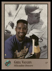 1992 Studio #198 Greg Vaughn - Picture 1 of 2