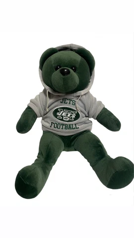 NFL ~ FOREVER COLLECTIBLES NEW YORK JETS TEDDY BEAR Cover