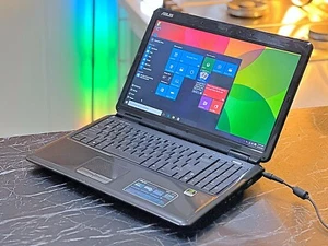 ASUS K50I ™Intel T4400*320GB+4GB*GPU*15.6”LED*DVD-RW*WiFi*WINDOWS 10Pro#3880 - Picture 1 of 13