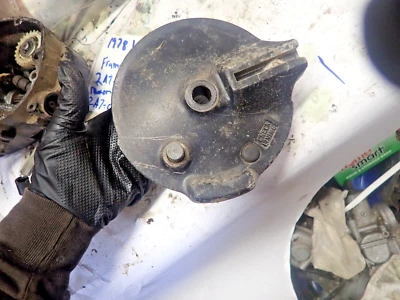 Placa/panel de freno trasero Yamaha 1978 DT175 DT 175 Foto 1 de 4