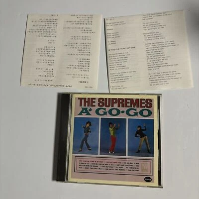 The Supremes - A' Go-Go (CD, 1992) Japan POCT-1850 Motown - Image 1 of 4